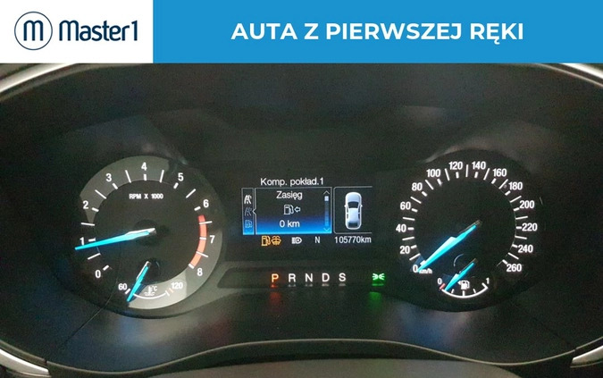 Ford Mondeo cena 67850 przebieg: 105719, rok produkcji 2018 z Wąbrzeźno małe 191